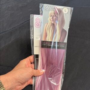 Pink Hair Extensions